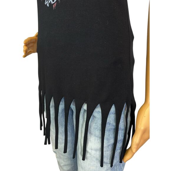 Sons Of Anarchy 2013 OFFICIAL Reaper Fringe Tank Top Black SOA 20th Fox Size S - Picture 7 of 12